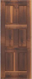 Raised  Panel  Biltmore  Walnut  Doors